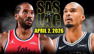 San Antonio Spurs vs Los Angeles Clippers Full Game Highlights – April 2, 2026 | NBA Season