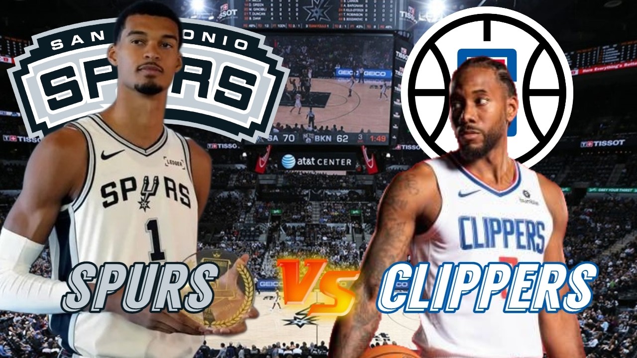San Antonio Spurs vs LA Clippers Live Play by Play & Scoreboard