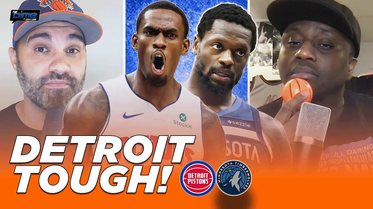 Pistons-Wolves Reaction: Daniss Jenkins & Jalen Duren CARRY Detroit | The Dime With Josh and Kwab