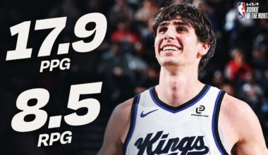 Maxime Raynaud Named @kia   Western Conference Rookie of the Month for March