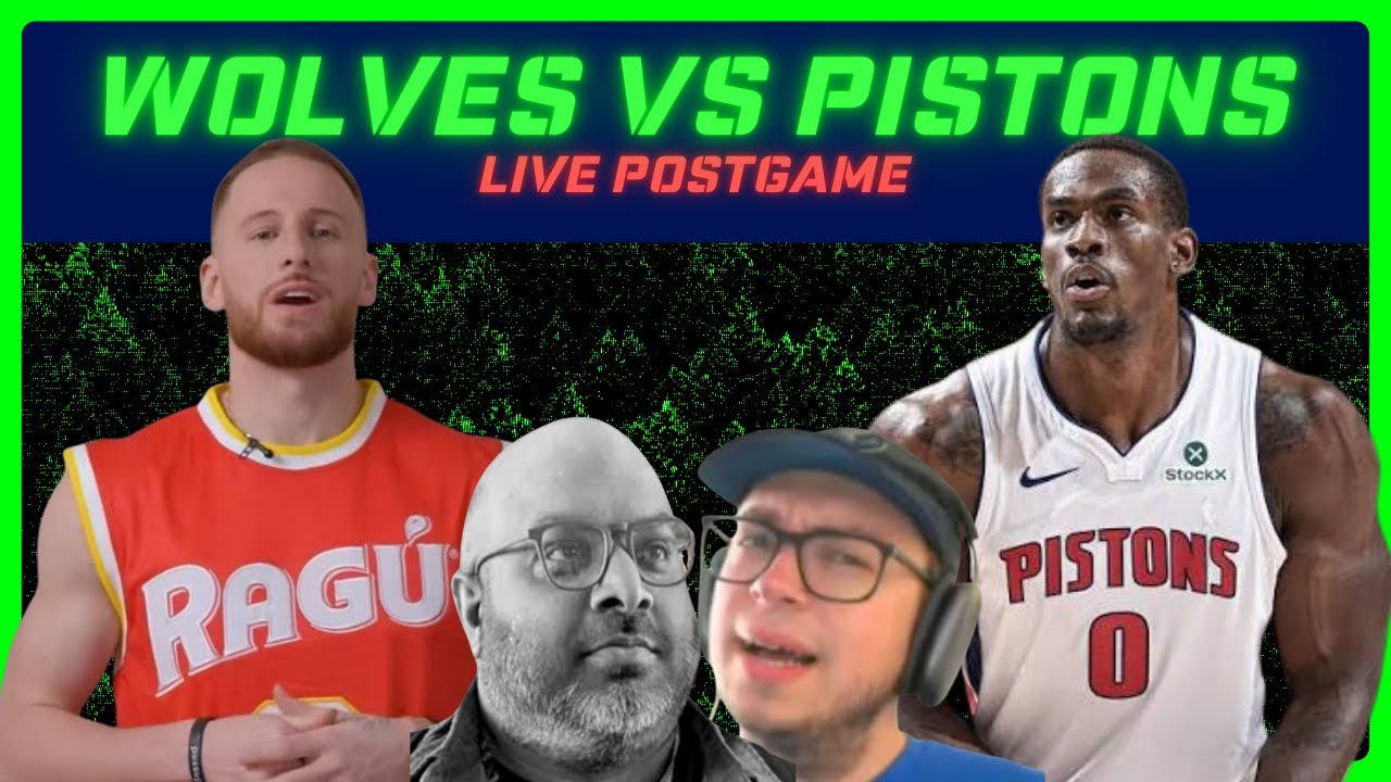 LIVE POSTGAME | Minnesota Timberwolves at Detroit Pistons | 4/2/26