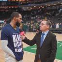 [Krawczynski] Kevin Garnett will make his first appearance at Target Center as a team ambassador on April 12 against New Orleans. Jersey retirement will be next season