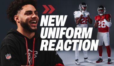 Atlanta Falcons players react to new uniforms | NFL