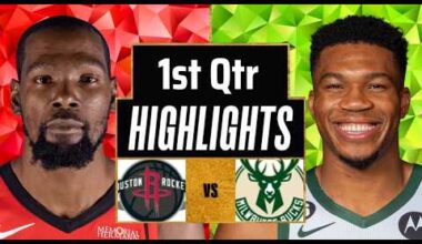 Rockets vs Bucks Full Game Highlights 1st Qtr | Apr 1 | 2026 NBA Highlights