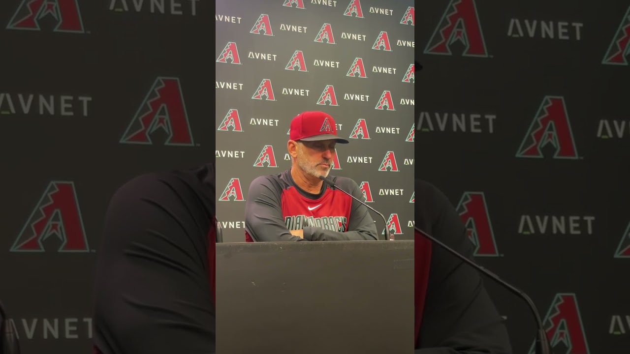 Torey Lovullo on what happens when the Diamondbacks don't execute