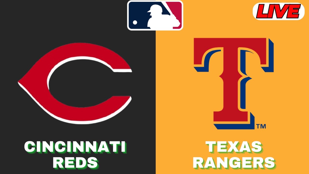 🔴LIVE : Cincinnati Reds Vs Texas Rangers | MLB 2026 | MLB Live Baseball Score