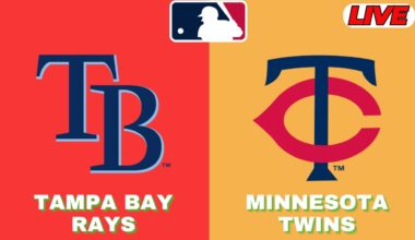 🔴LIVE : Tampa Bay Rays Vs Minnesota Twins | MLB 2026 | MLB Live Baseball Score