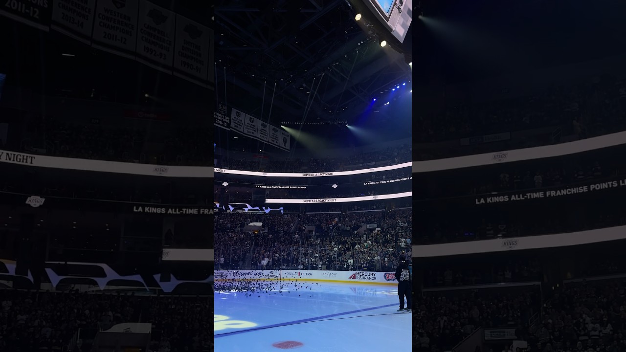 1308 pucks for 1308 points! #lakings #anzekopitar