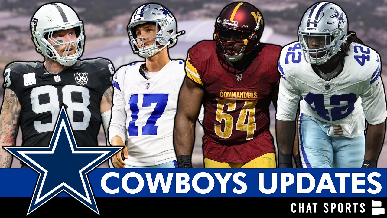 Cowboys Free Agency UPDATE On Bobby Wagner, Jadeveon Clowney, Brandon Aubrey + Maxx Crosby Trade?