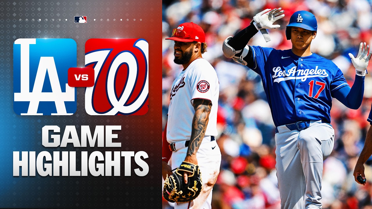 Dodgers vs. Nationals Game Highlights (4/3/26) | MLB Highlights