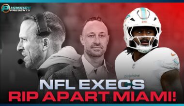 NFL Execs DESTROY Miami Dolphins Free Agency Moves!