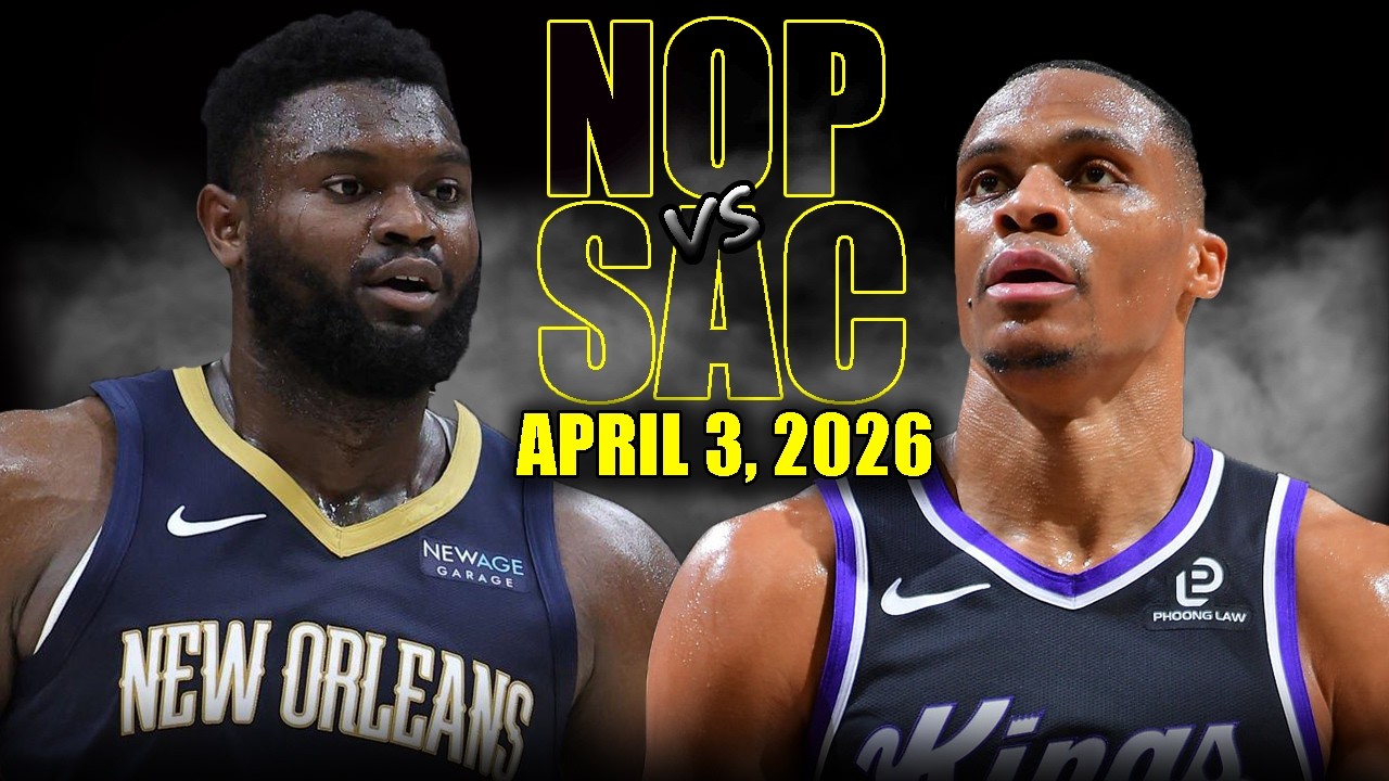 New Orleans Pelicans vs Sacramento Kings Full Game Highlights – April 3, 2026 | NBA Season