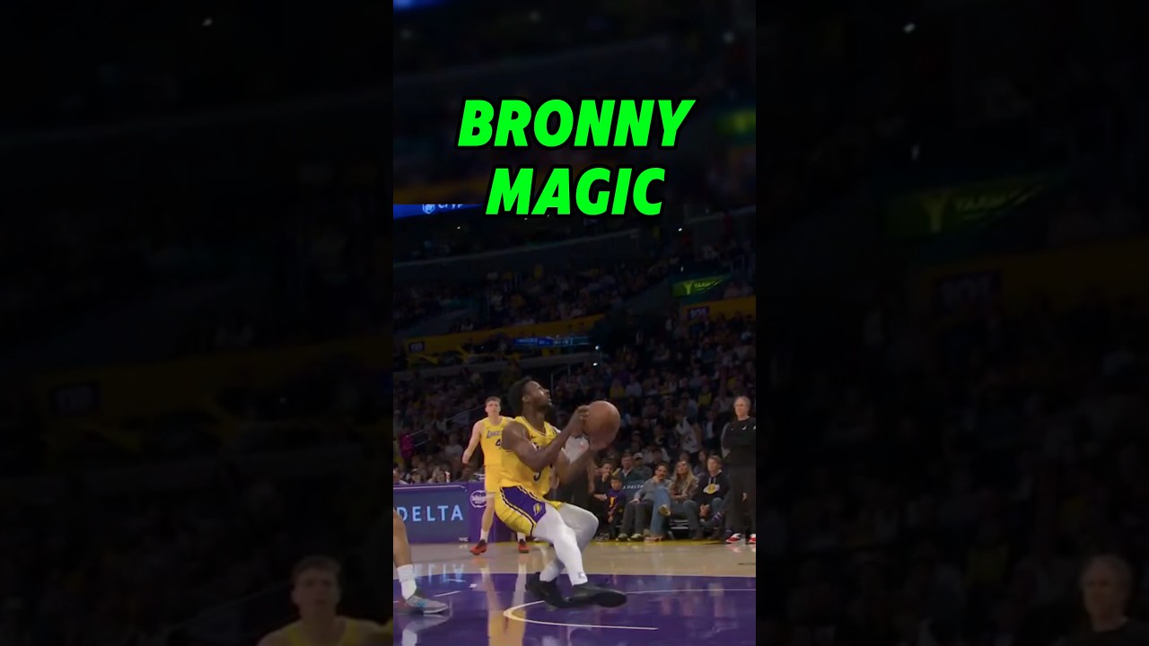 BRONNY JAMES VS TRAE YOUNG’S WIZARDS #lakers #lakersnation #lebronjames #bronnyjames #hooper  #nba
