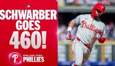 460 FEET! Kyle Schwarber with the LONGEST HOMER of 2026 ... SO FAR! 😳 | MLB Highlights