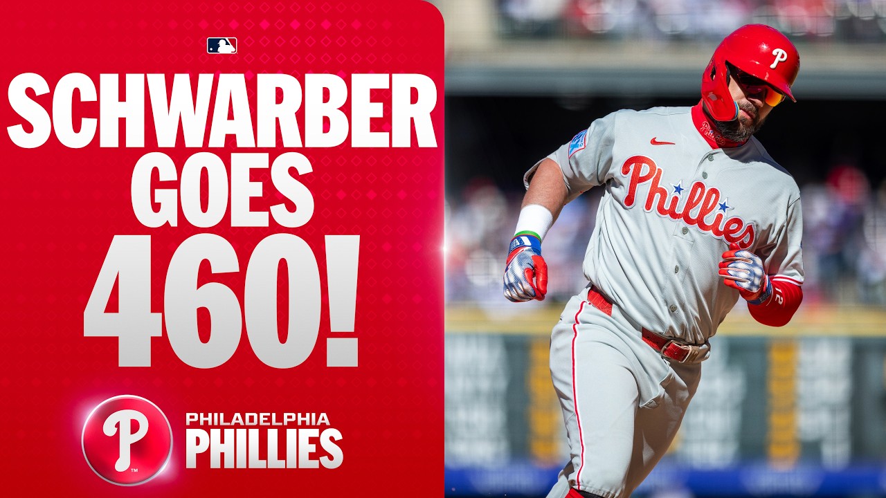 460 FEET! Kyle Schwarber with the LONGEST HOMER of 2026 ... SO FAR! 😳 | MLB Highlights