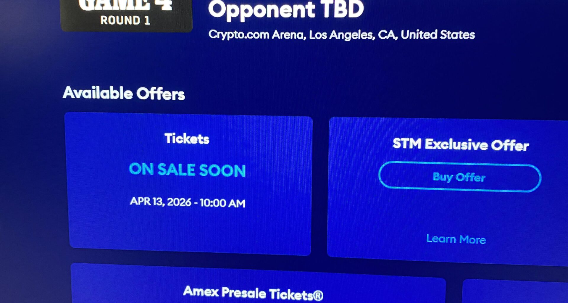 Well, at least someone is confident in this team.