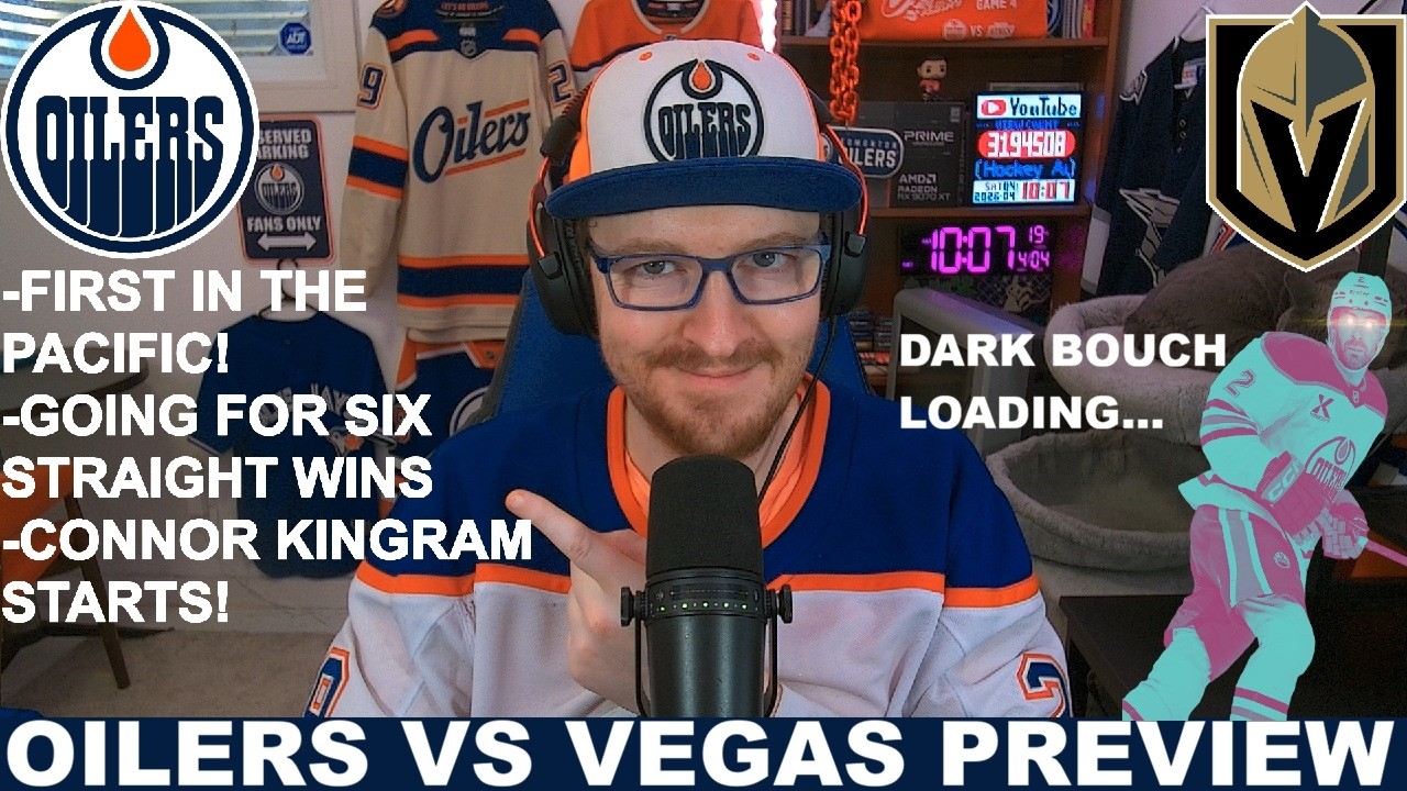 Pre-Game Report: Edmonton Oilers vs Vegas Golden Knights