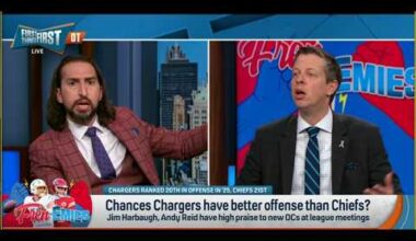 Nick Wright ANGRY Los Angeles Chargers Will Be BETTER Than KC? 😂 FIRST THINGS FIRST | NFL