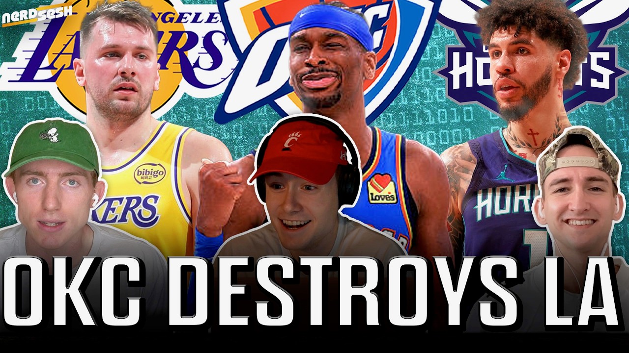 SGA & Thunder DESTROY Luka & Lakers, Ranking NBA’s Best Young Cores | Nerd Sesh x Matthew Sponhour