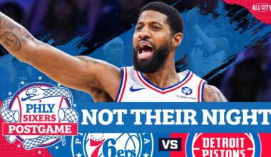 POSTGAME: Paul George, 76ers NO MATCH For Pistons; Fall Into Play-In | PHLY Sixers Podcast