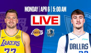 Los Angeles Lakers at Dallas Mavericks | Regular Season | [OFFICIAL LIVE STREAM]