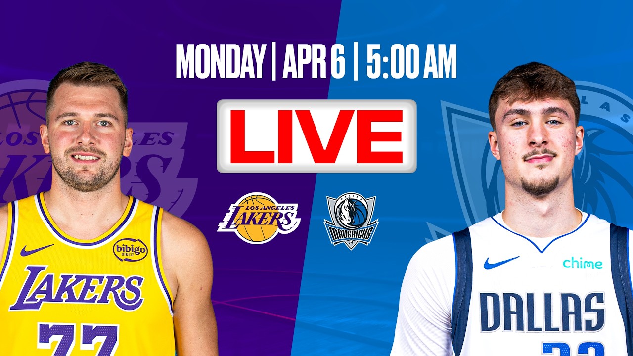 Los Angeles Lakers at Dallas Mavericks | Regular Season | [OFFICIAL LIVE STREAM]