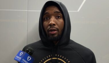 Cleveland Cavaliers: Donovan Mitchell on James Harden's LATE-GAME BRILLIANCE, Thomas Bryant's Energy