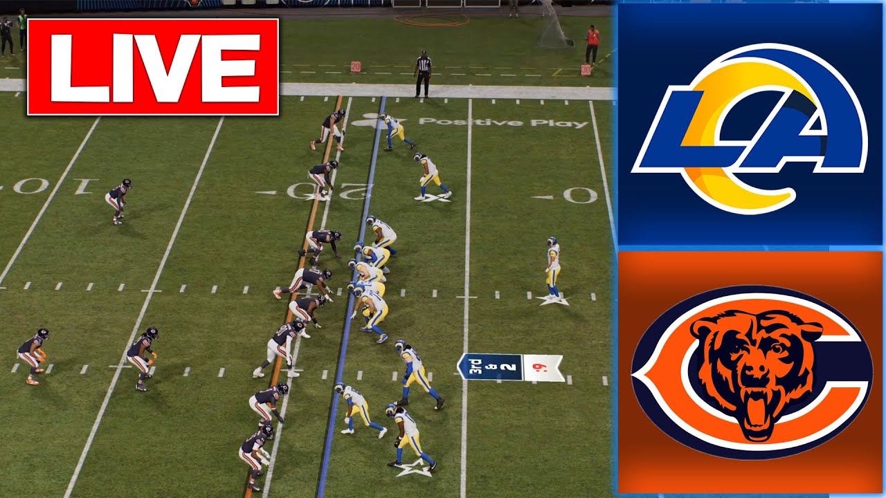 🔴 LIVE🔴Chicago Bears vs Los Angeles Rams/ January 18/ Divisional/ Madden NFL 26