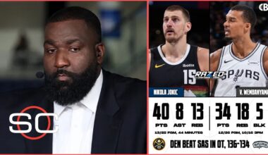 "Nikola Jokić is BEST player in the NBA" - ESPN on Nuggets beat Wemby, end Spurs' 11-game win streak