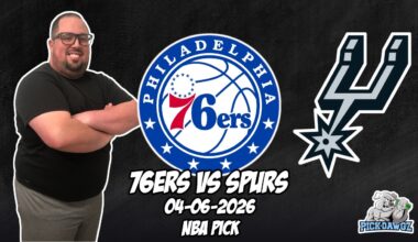 Philadelphia 76ers vs San Antonio Spurs 4/6/26 NBA Free Picks & Prediction | NBA Betting Tips