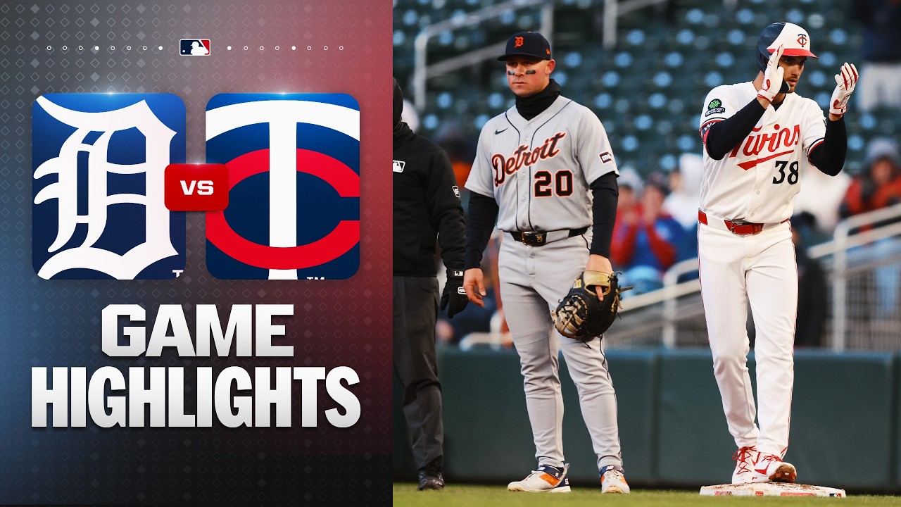 Tigers vs. Twins Game Highlights (4/6/26) | MLB Highlights