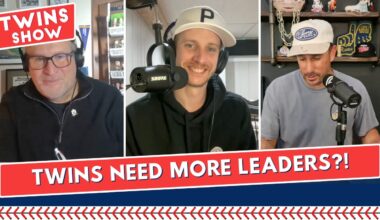 Minnesota Twins need MORE leaders in the clubhouse?