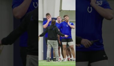 mic'd up : local pro day edition 🎤 #colts #nfl #scout #college #proday #football #draft #local