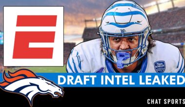 Oh My… ESPN Just SPILLED THE BEANS On The Broncos Draft Intel!