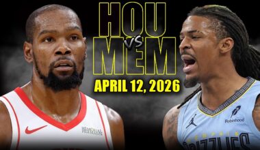 Houston Rockets vs Memphis Grizzlies Full Game Highlights – April 12, 2026 | NBA Season