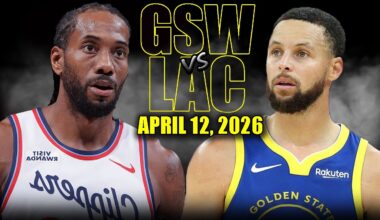 Golden State Warriors vs Los Angeles Clippers Full Game Highlights – April 12, 2026 | NBA Season