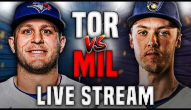 TORONTO BLUE JAYS vs MILWAUKEE BREWERS - LIVE Stream (April 14 2026)
