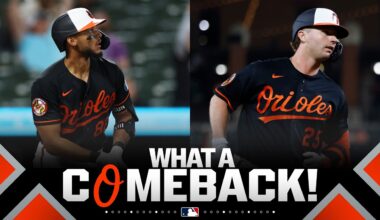 O WOW ORIOLES! The Orioles come back from down 7-1 to TAKE THE LEAD! (Ft. Jackson, Alonso, more!)