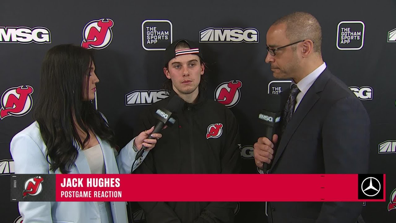 Jack, Brown, Bratt, Hischer and Keefe speak after Game 82