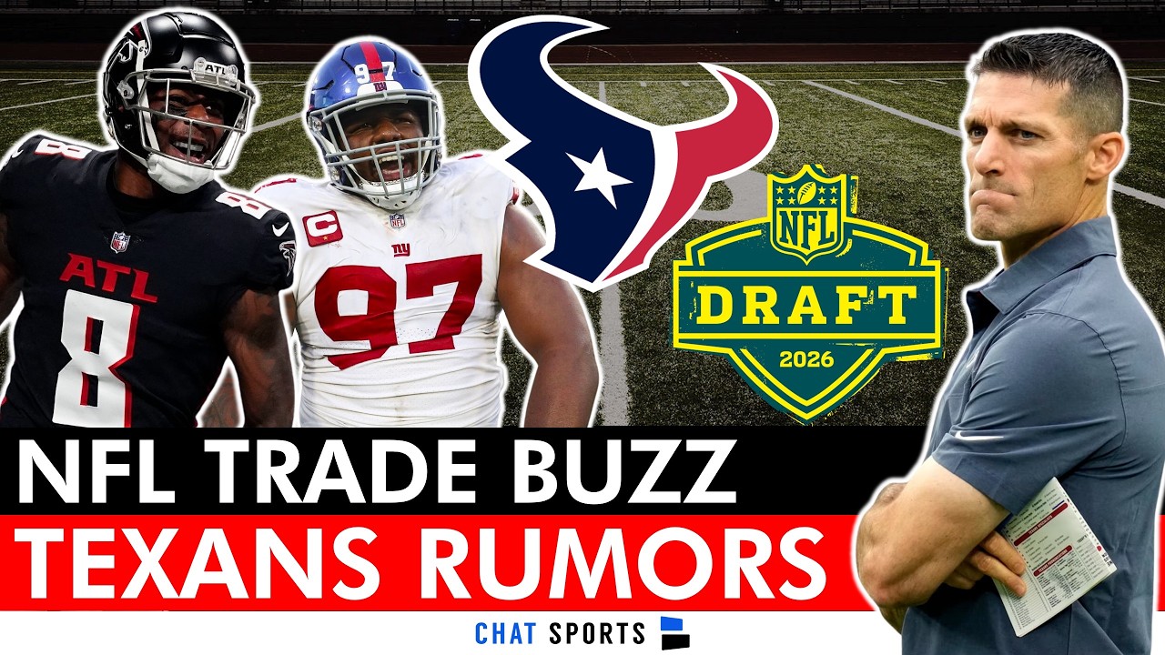 Latest Texans Trade Rumors Around Dexter Lawrence, Kyle Pitts & 2026 NFL Draft