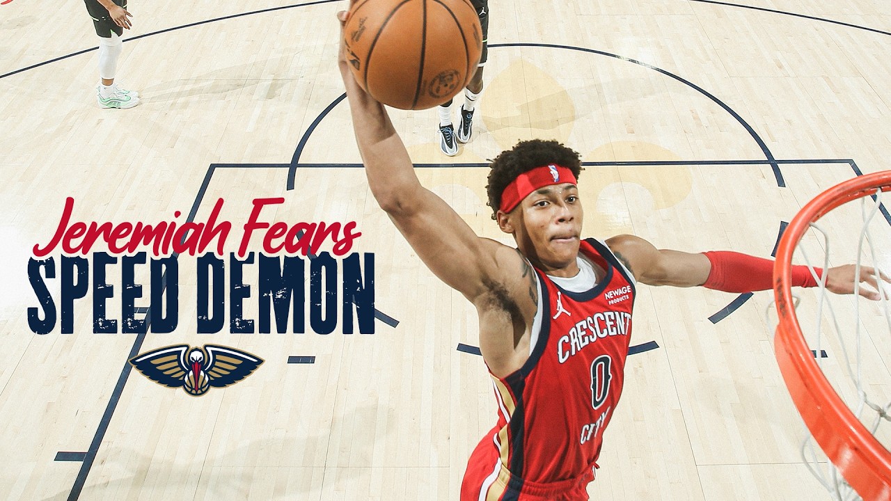 Jeremiah Fears Best Fast Break Finishes of 2025-26 Season