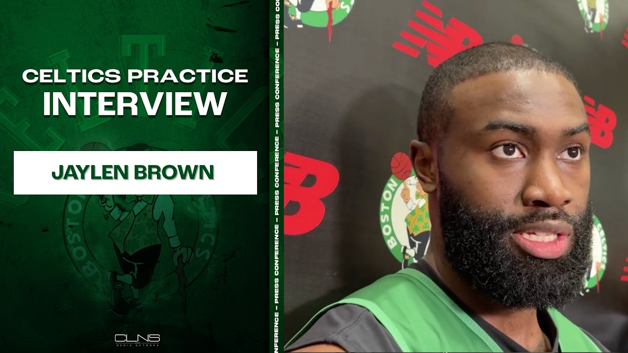 Jaylen Brown: "I Feel Like I'm Entering my Prime" | Celtics Practice Interview