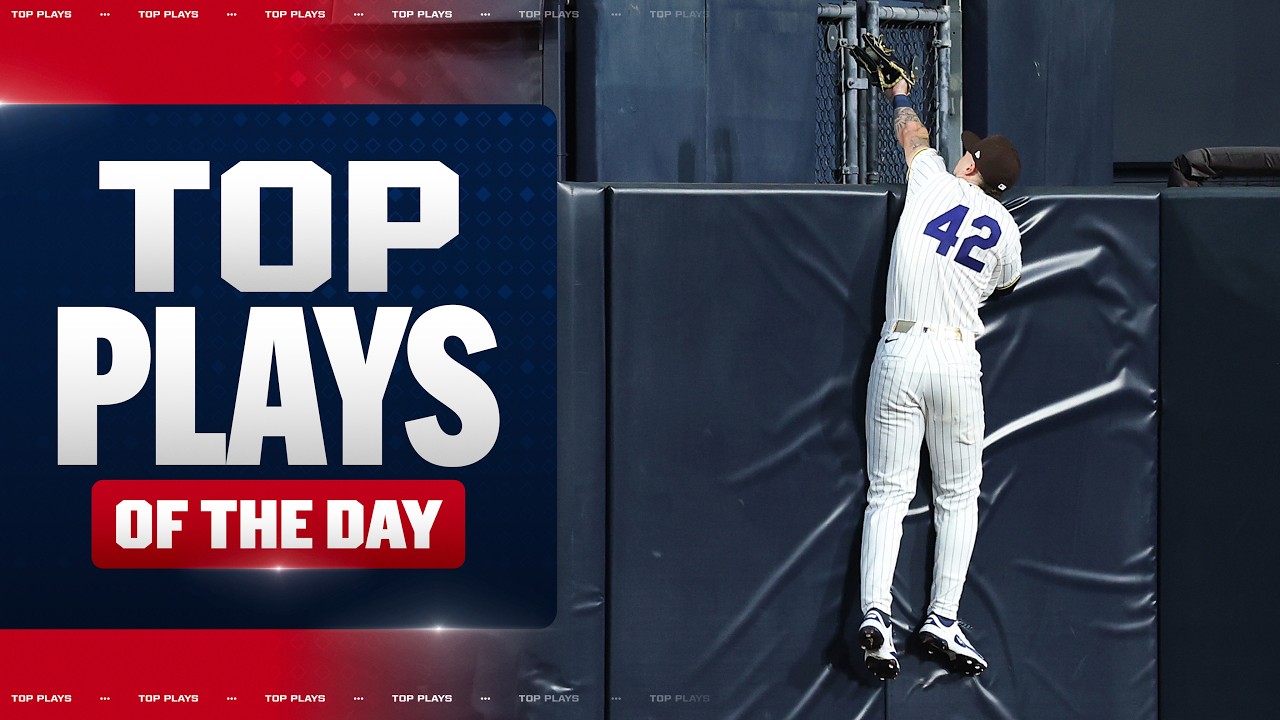 Top Plays in MLB from 4/15/26 (Jackson Merrill's HR robbery, Dalton Rushing's grand slam AND MORE!)