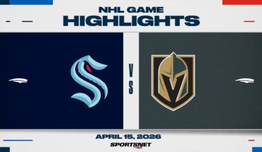NHL Highlights | Kraken vs. Golden Knights - April 15, 2026