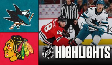 Sharks vs. Blackhawks | NHL Highlights | April 15, 2026