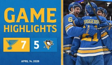 Game Highlights: Blues 7, Penguins 5