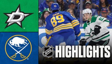 Stars vs. Sabres | NHL Highlights | April 15, 2026