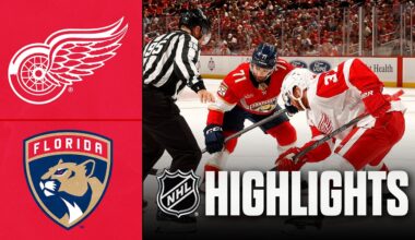 Red Wings vs. Panthers | NHL Highlights | April 15, 2026