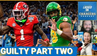 GUILTY PART 2: Draft Weapons like Kenyon Sadiq and Chargers Running Game Set to Dominate