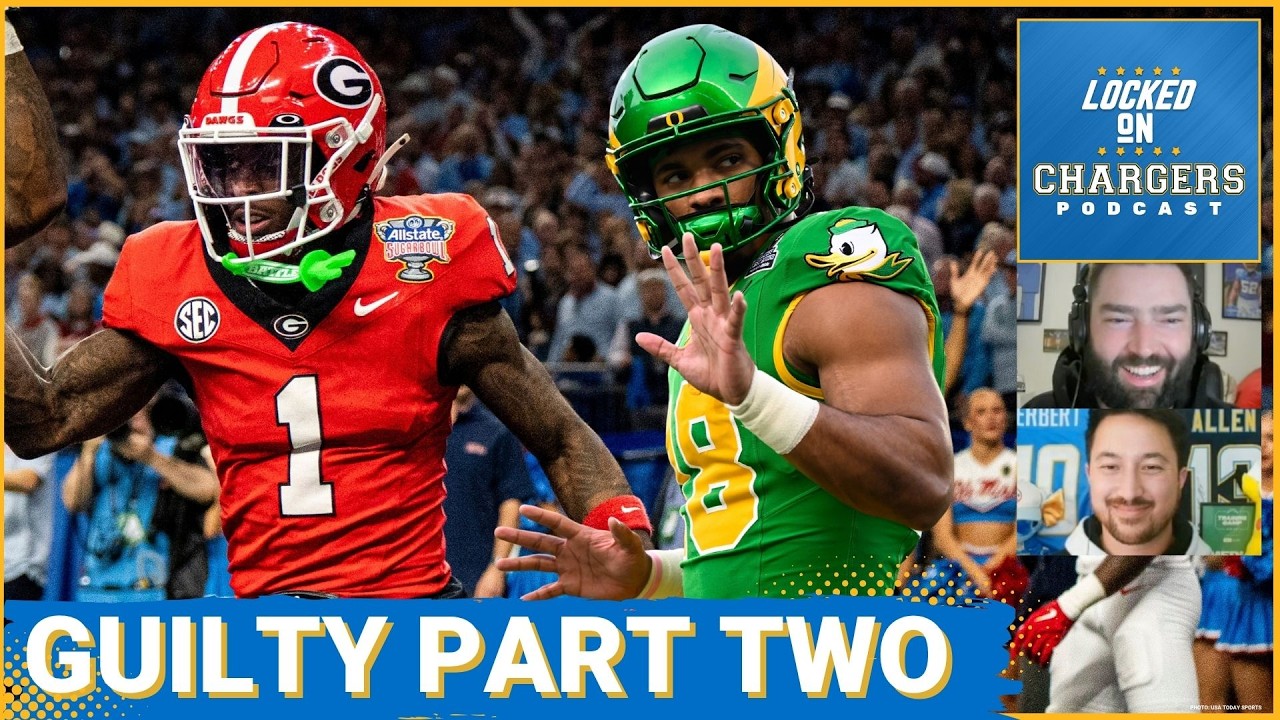 GUILTY PART 2: Draft Weapons like Kenyon Sadiq and Chargers Running Game Set to Dominate